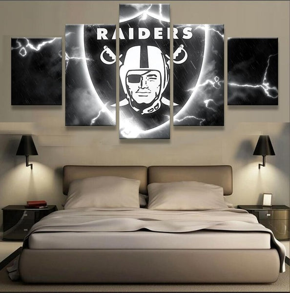 Lv Raiders Custom Logo Canvas Print / Canvas Art by Solsketches - Pixels