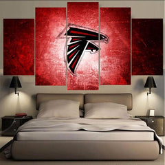 Atlanta Falcons Wall Art Canvas Print Decor