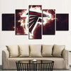 Image of Atlanta Falcons Wall Art Canvas Printing Decor