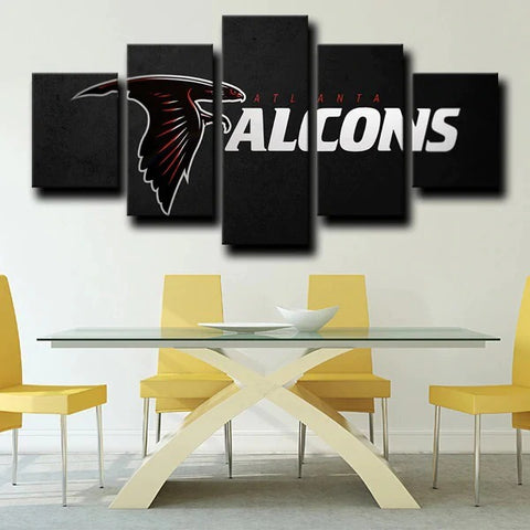 Atlanta Falcons Wall Art Decor Canvas Printing