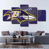 Image of Baltimore Ravens Rugby Wall Art Canvas Decor Printing