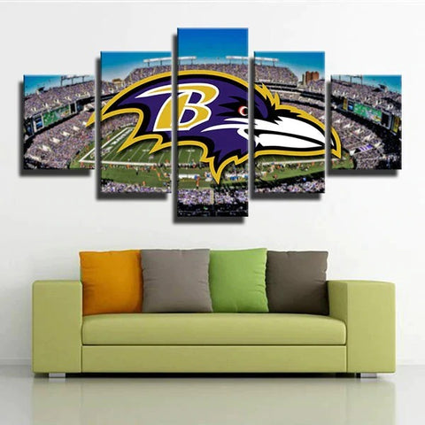 Baltimore Ravens Stadium Wall Art Canvas Decor Printing