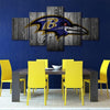 Image of Baltimore Ravens Wall Art Canvas Decor Printing