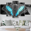 Image of Beautiful Butterfly Wall Art Canvas Decor Printing