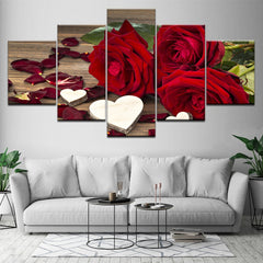 Beautiful Roses Flower Wall Art Canvas Decor Printing