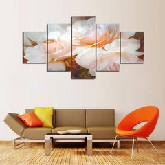Beautiful White Flower Wall Art Canvas Decor Printing