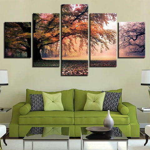 Big Tree Landscape Wall Art Canvas Decor Printing