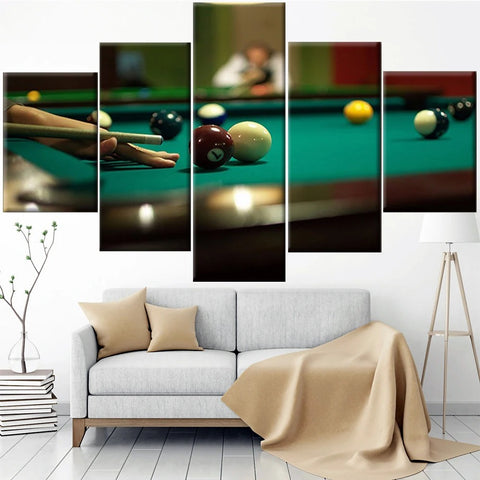 Billiard Sports Wall Art Canvas Decor Printing