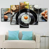 Image of Breakfast Egg Bread Kitchen Food Wall Art Canvas Decor Printing