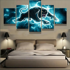 Carolina Panthers Sports Wall Art Canvas Print Decor