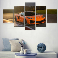 Chevrolet Corvette Z06 Car Wall Art Canvas Decor Printing