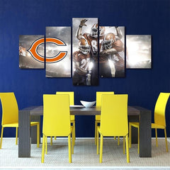 Chicago Bears Team Wall Art Canvas Decor Printing