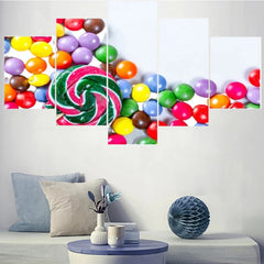 Colorful Candy Lollipop Wall Art Canvas Decor Printing