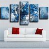 Image of Detroit Lions Wall Art Canvas Decor Printing