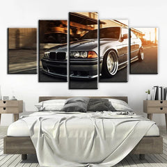 E36 Sports Car Wall Art Canvas Decor Printing