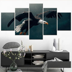 Eagle Flying Bird Wall Art Canvas Decor Printing