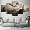 Image of Elder Scrolls 4 Skyrim Game Wall Art Canvas Decor Printing