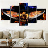 Image of Firefighter No Greater Love Wall Art Canvas Decor Printing