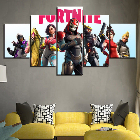 Fortnite Games Movies Wall Art Canvas Decor Printing
