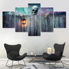 Image of Halloween Skull Scary Wall Art Canvas Decor Printing