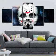 Horror Movie Halloween Wall Art Canvas Decor Printing