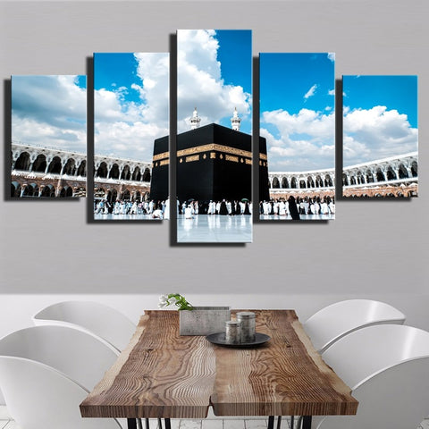 Islamic Religious Mosque Tomb Of Muhammad Wall Art Canvas Decor Printing