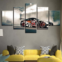 Luxury Nissan GTR Car Wall Art Canvas Decor Printing