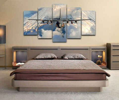 Military Aircraft Plane Wall Art Canvas Decor Printing