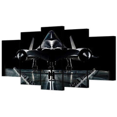 Military SR-71 Blackbird Airplane Aviation Wall Art Canvas Decor Printing