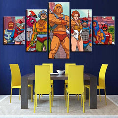 One Piece Animation Characters Wall Art Canvas Decor Printing