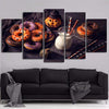 Image of Pumpkin Halloween Wall Art Canvas Decor Printing