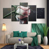 Image of Rose Flower Floral Wall Art Canvas Decor Printing