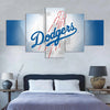 Image of Los Angeles Dodgers Wall Art Canvas Print Decor