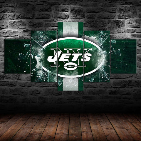New York Jets Wall Art Canvas Decor Printing