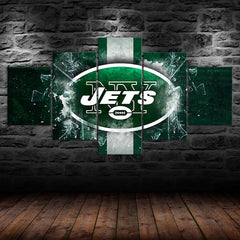 New York Jets Wall Art Canvas Decor Printing