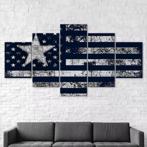 Dallas Cowboys USA Wall Art Canvas Print Decor