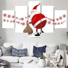 Santa-Claus Christmas Wall Art Canvas Decor Printing