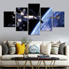 Image of Satellite In Space Wall Art Canvas Decor Printing