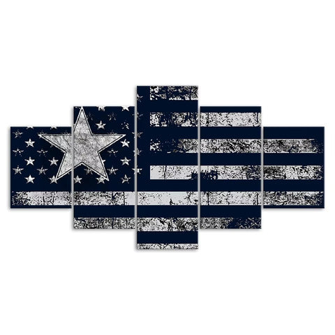 Dallas Cowboys USA Wall Art Canvas Print Decor