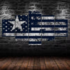 Image of Dallas Cowboys USA Wall Art Canvas Print Decor