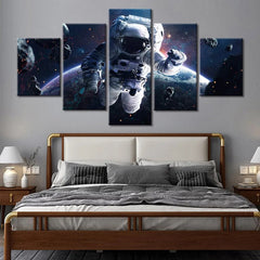 Space Astronaut Wall Art Canvas Decor Printing