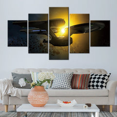 Spacecraft Wall Art Canvas Decor Printing