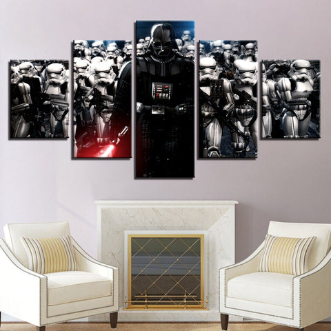 Star Wars Darth Vader Movie Characters Wall Art Canvas Decor Printing