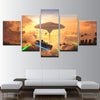 Image of Star Wars Spacecraft Battlefront Wall Art Canvas Decor Printing