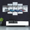 Image of Subaru Forester Car in Snow Wall Art Canvas Decor Printing