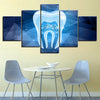 Image of Tooth Dentist Abstract Art Wall Art Canvas Decor Printing