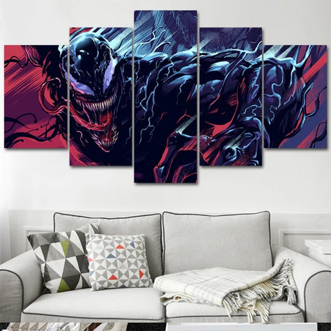 Venom Alien Science Fiction Movie Wall Art Canvas Decor Printing