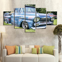 Vintage Retro car Wall Art Canvas Decor Printing