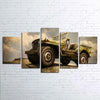 Image of Willis Military Jeep Wall Art Canvas Decor Printing