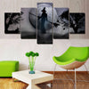 Image of Witch Sorceress Halloween Festival Wall Art Canvas Decor Printing